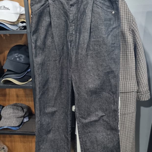 세터 블랙진 L(허리단면43) 33size 총장111 거의새거