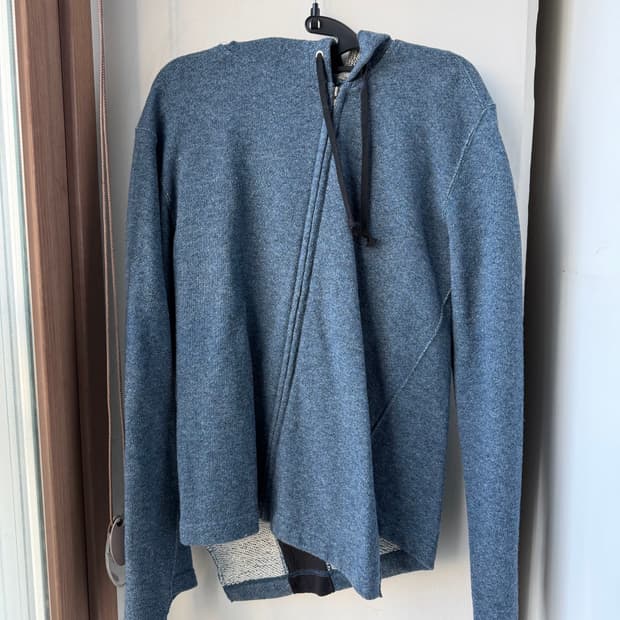 꼼데가르송 옴므 플러스 비대칭 후드집업 ad2013 S