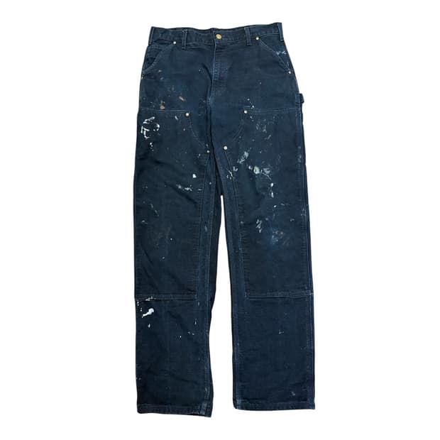 칼하트 b01 더블니 125주년 블랙 usa 페인터