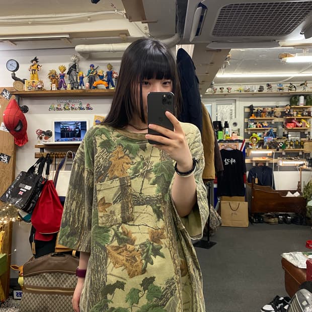 빈티지 리얼트리 반팔 티셔츠