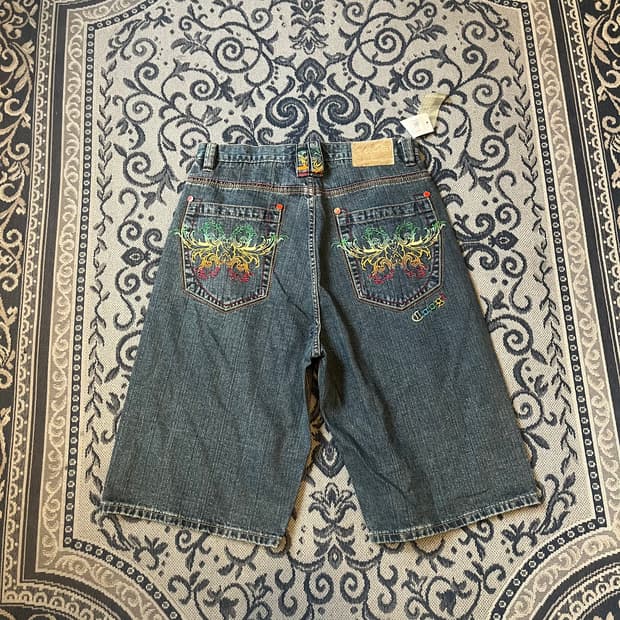 36 COOGI 데님 하프 팬츠/W2377