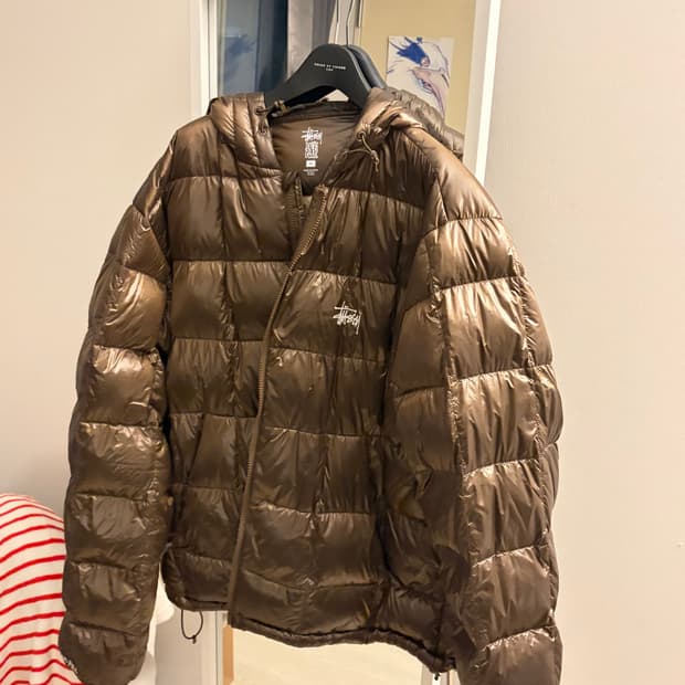 스투시 미드웨이트 경량패딩 XL