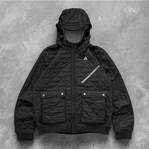 [M] Nike 나이키 acg 퀼팅 누빔 후드집업 자켓