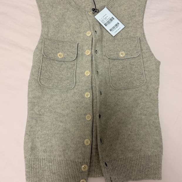 Lemaire 포켓 니트 베스트 M 르메르