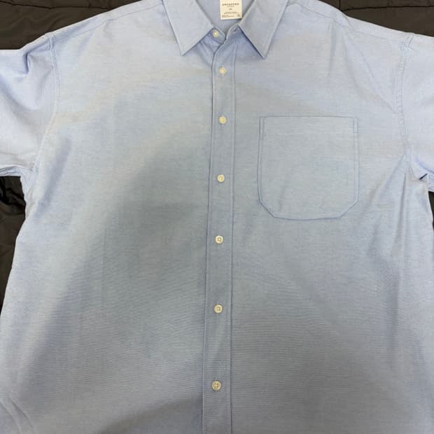 오버핏 옥스포드 셔츠