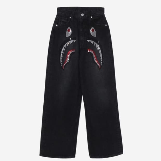 베이프 스톤 샤크 데님