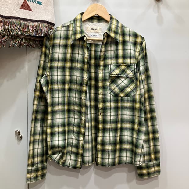 beams 빔즈 플란넬 셔츠