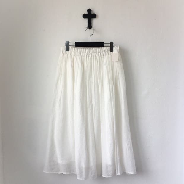 White long skirt