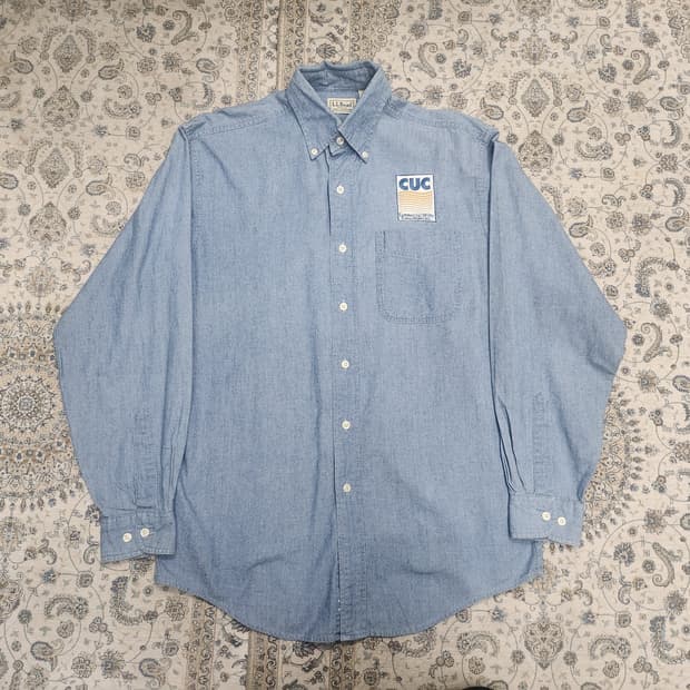 L.L.Bean 엘엘빈 데님 셔츠 XL