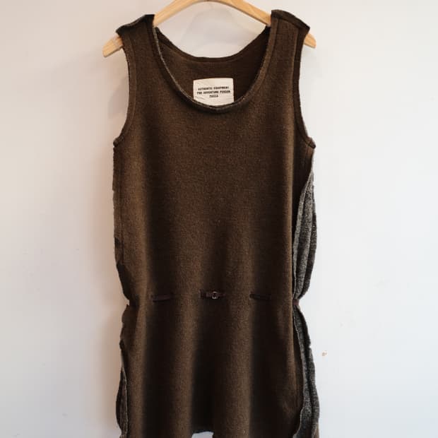 ZUCCA 주카 벨트 디테일 원피스