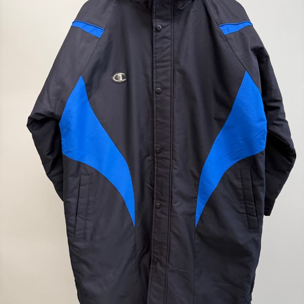 올드스쿨 챔피온 오버핏 롱패딩XL