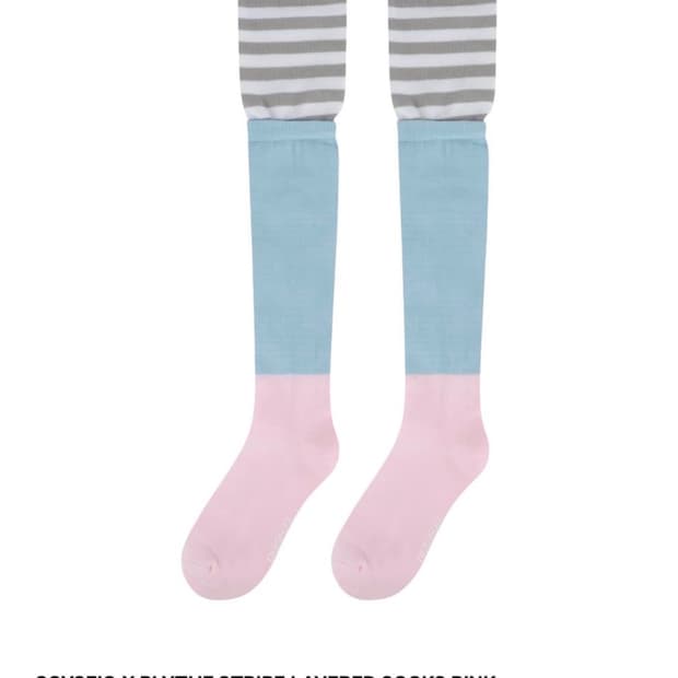 코이세이오 브라이스 스트라이프 니삭스