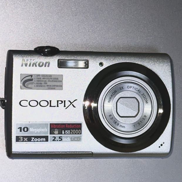 s급 니콘 쿨픽스 s220 빈티지 디카 nikon coolpix s220