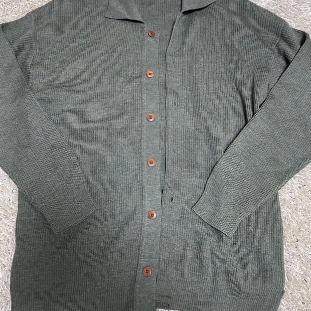 J.CREW 골지 니트 가디건 사이즈 105