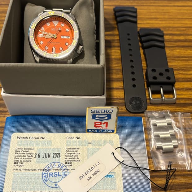 세이코 SKX011J