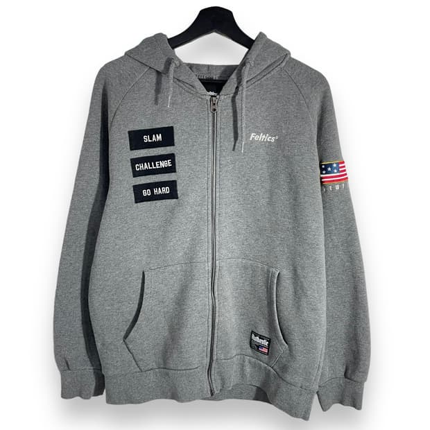 펠틱스 패치 후드집업