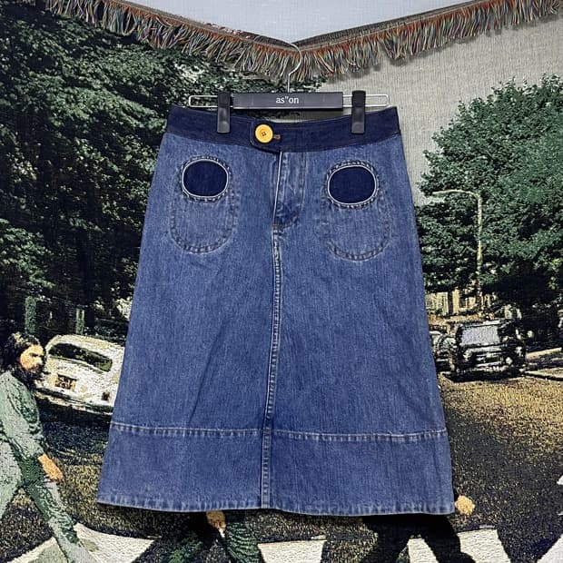 미크제이콥스 데님스커트