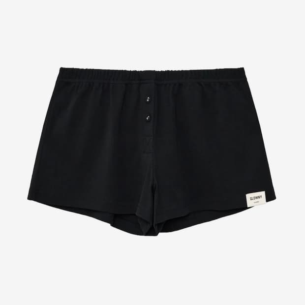 글로니 button fly mini shorts 반바지 바지 쇼츠