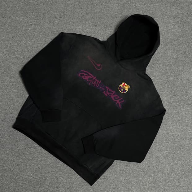 나이키 x 트래비스 스캇 FC 바르셀로나 후드티