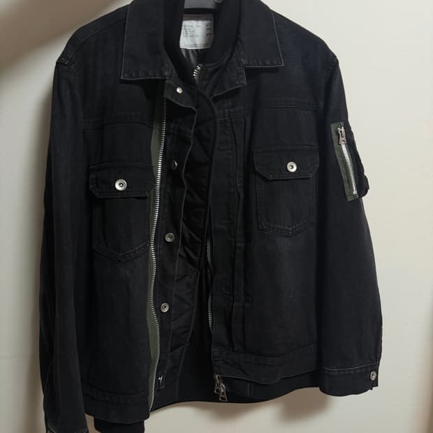 사카이 레이어드 봄버 자켓 Size1