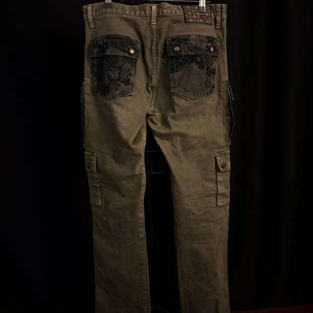 빈티지 디테일 데님팬츠