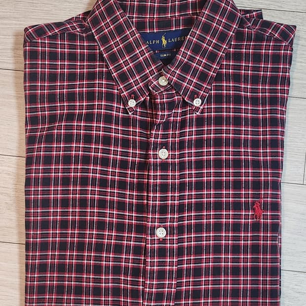 폴로 체크 셔츠 (남녀공용)