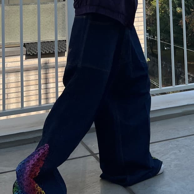 빈티지 힙합팬츠