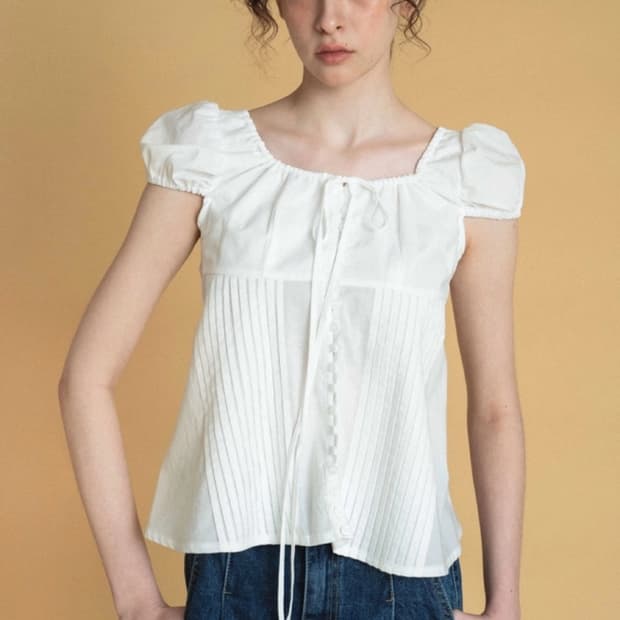 새상품) 위드아웃썸머 몬타나 블라우스