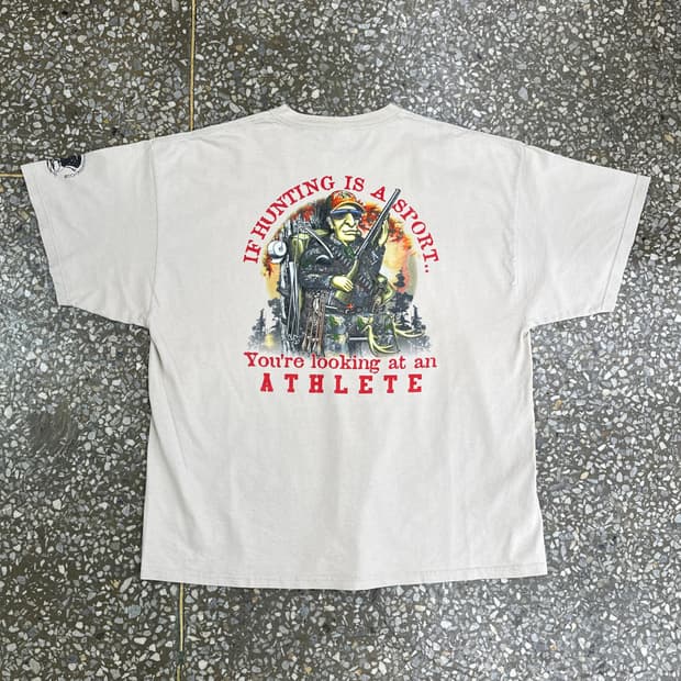 00s 헌팅 클럽 티셔츠 XXL