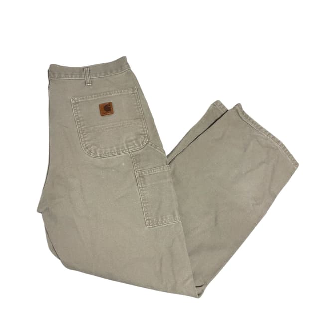 빈티지 칼하트 카펜터 싱글니 워크팬츠