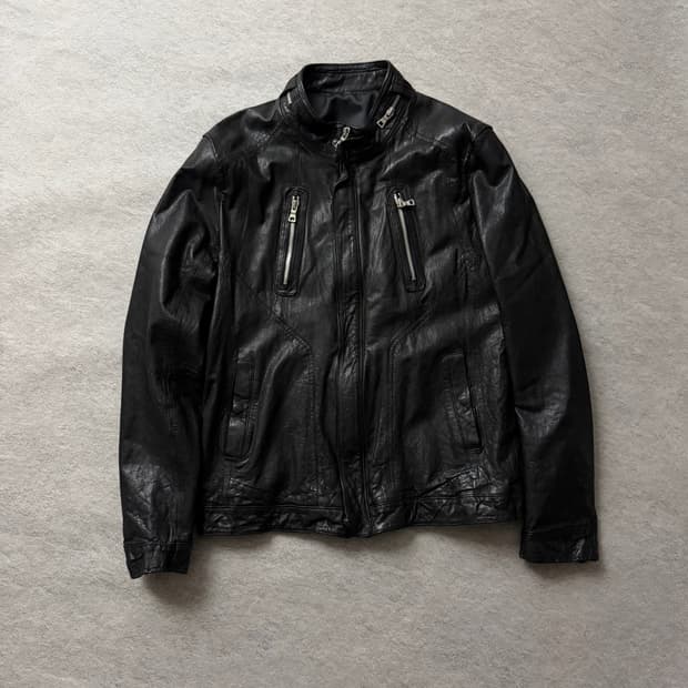 빈티지 램스킨 레더자켓 