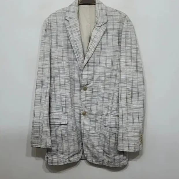 (L) 겐조 체크자켓 싱글 켄조 블레이져 매장판 