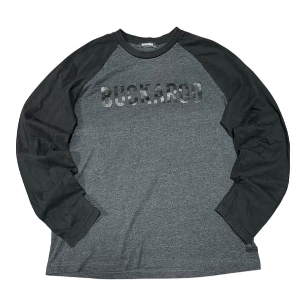 ✨ (바배) 버커루 빅로고 배색 롱슬리브