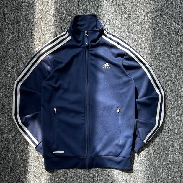 아디다스 네이비 트랙탑 져지