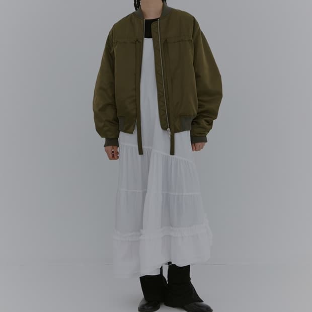 버뮬라 MA-1 스트랩 점퍼 Free _ 여성