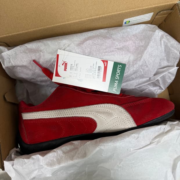 [240] 푸마 스피드캣 OG 스웨이드 레드