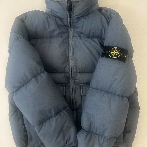 17fw 스톤아일랜드resin poplin down-tc패딩