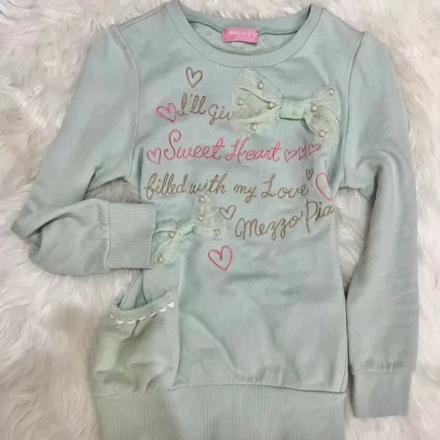 라떼갸루 로걀 헤이세이 메조피아노 민트 리본탑