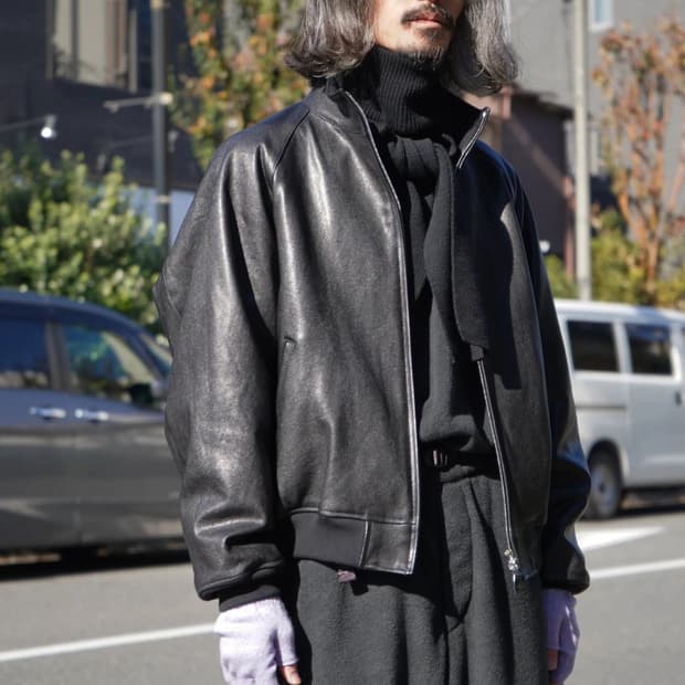 [2]헤릴 26ss 위켄드 램레더자켓 새상품 herill