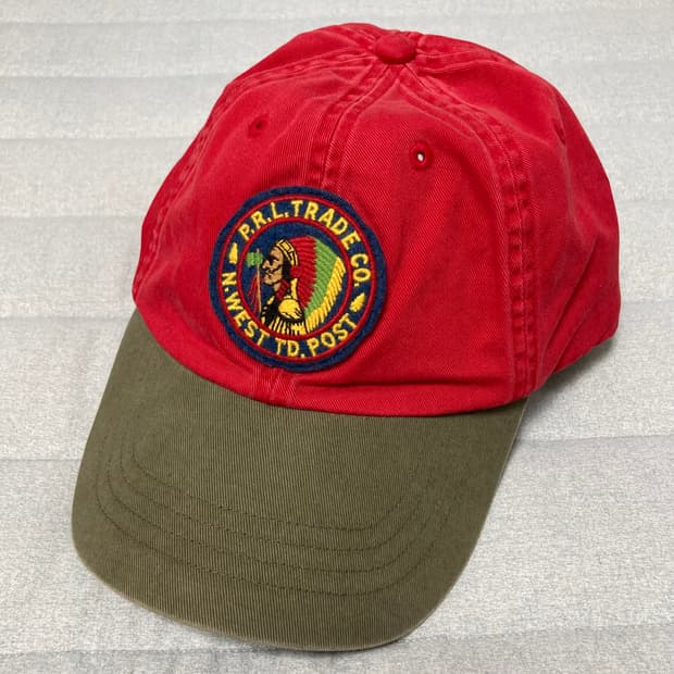 폴로 랄프로렌 인디언 워싱 캡 