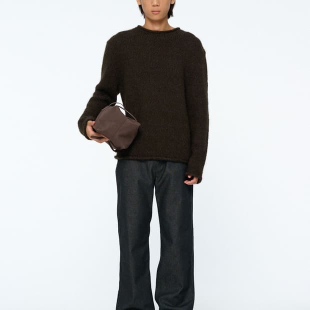 아모멘토 인디고 데님 블랙 M