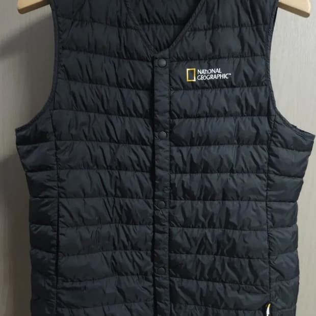 내셔널지오그래픽 칼리스 구스다운 조끼, M