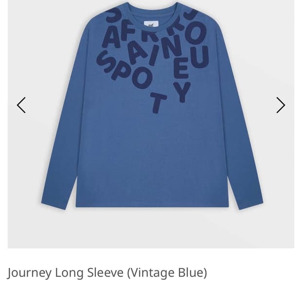  사파리스팟Journey Long Sleeve (Vintage Blue