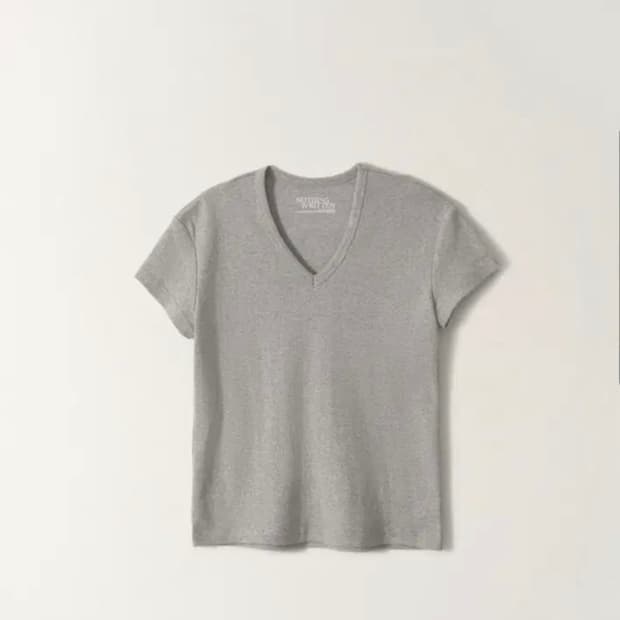 낫띵리튼 nothing written 90s 브이넥 티셔츠 