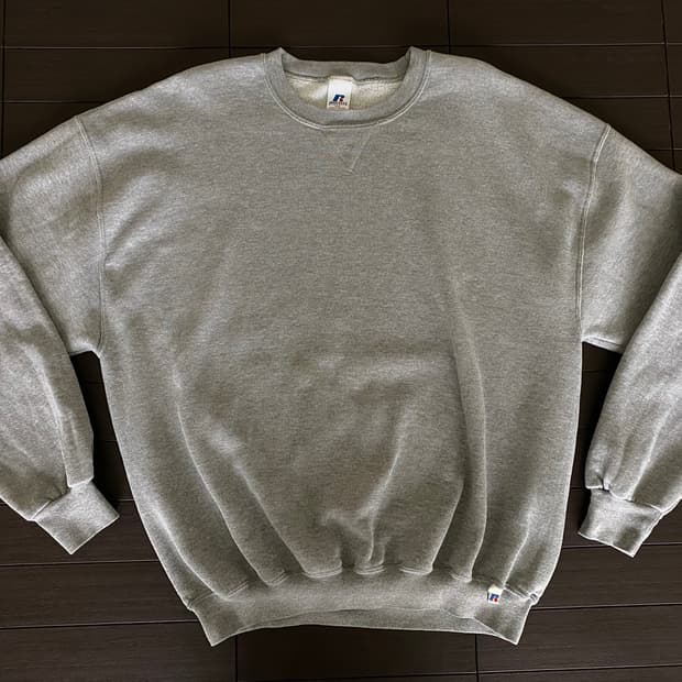 (XXL) 00s 빈티지 러셀 스웻셔츠 그레이