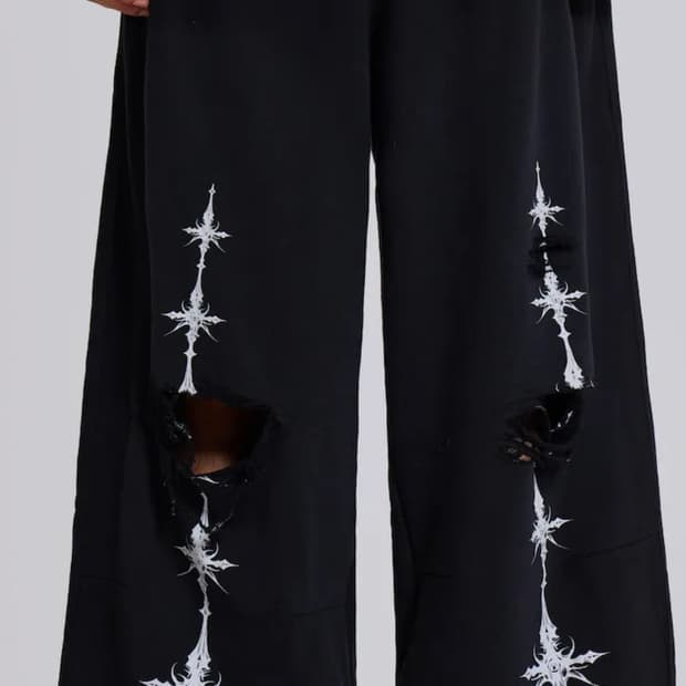 제이디드 런던 DISTRESSED BAGGY MONSTER JOGGERS