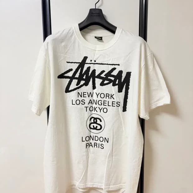 스투시 월드투어 반팔 XL