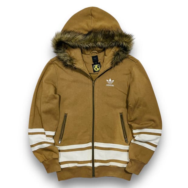 아디다스 00s 트레포일 y2k 울프 후디 집업