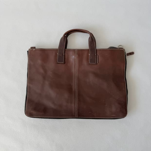 준코 코시노(JUNKO KOSHINO) 레더 브리프케이스백