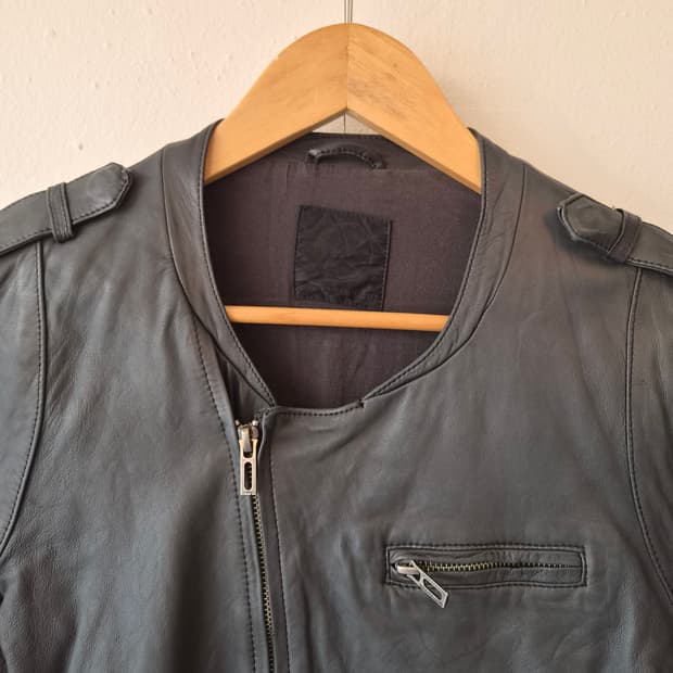 Domenico savio 여성 양가죽자켓  38사이즈